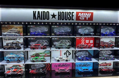 LED Lit 1/64 Diecast Display Case – Acrylic Desktop/Wall Cabinet